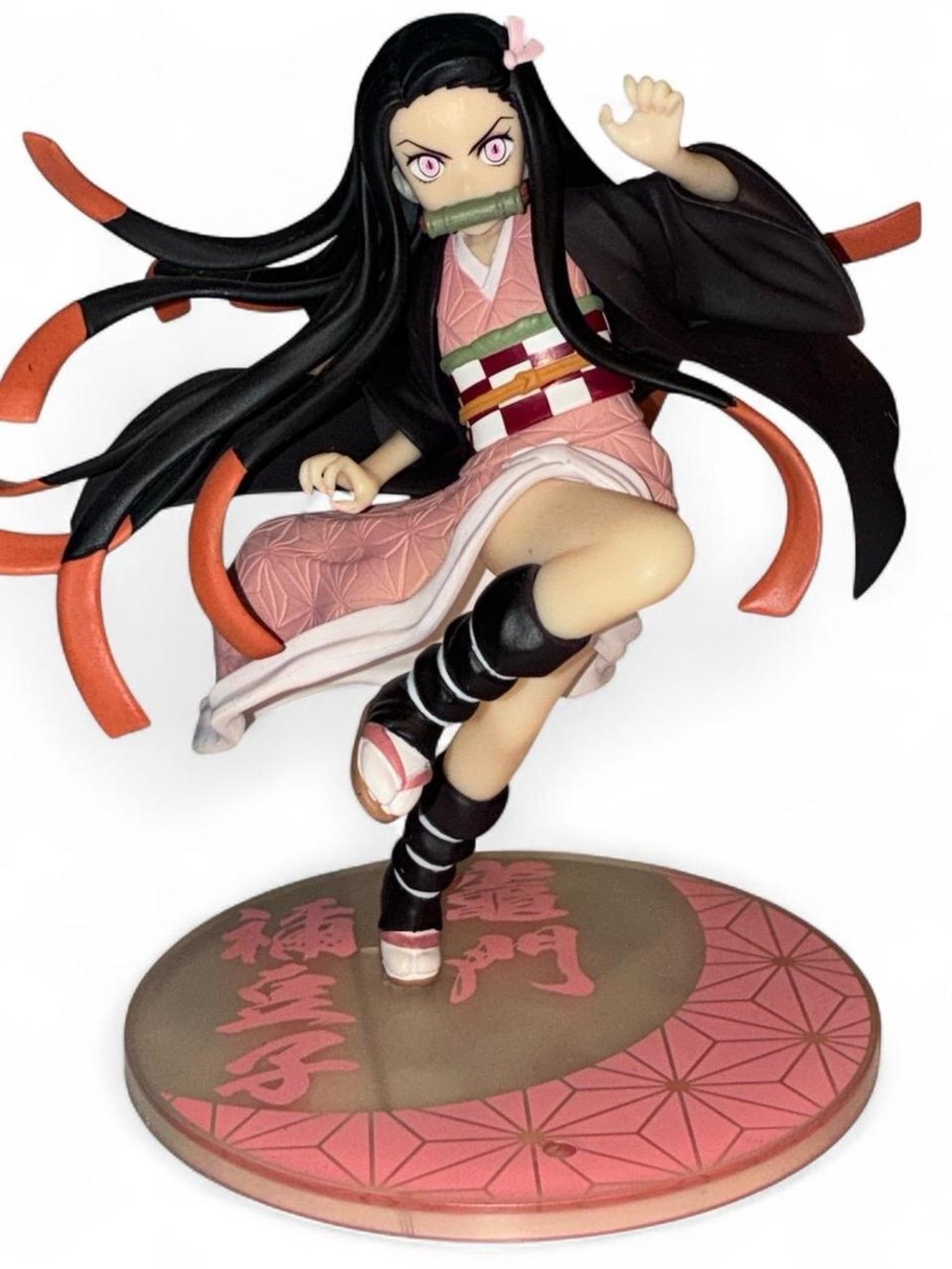 Pink Anime-Style Decorative Figurine Home Accent